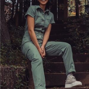 Women's Green Jumpsuit